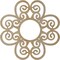 Ekena Millwork Cohen Wood Fretwork Pierced Ceiling Medallion, Birch, 20"OD x 6 7/8"ID x 3/8"T CMWP20X20X0375COBI - alternate 5